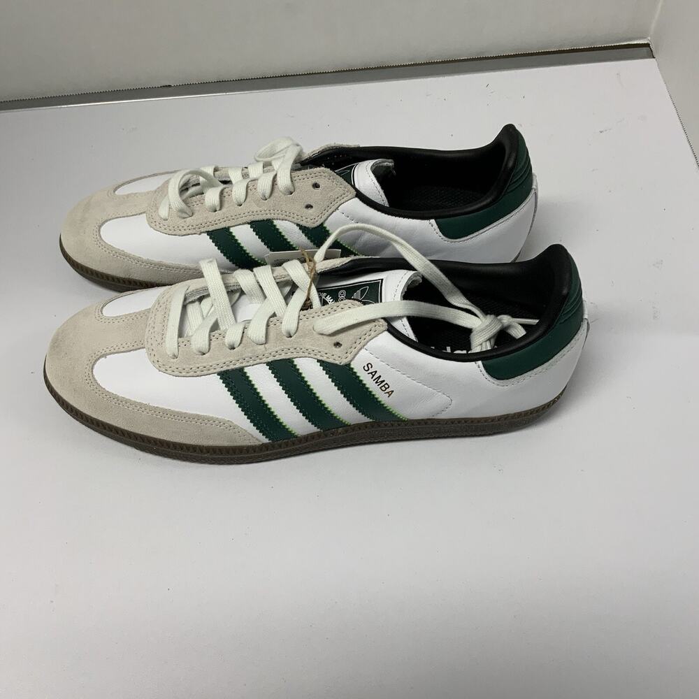 Adidas Samba ADV White College Green GY6940 Size 10 Men White Green Sneakers